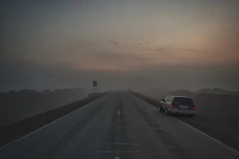 Туман таял и уже видно было как