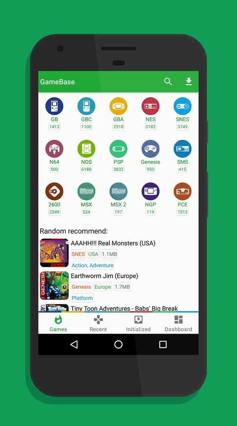 GAMEBASE app. Yuzu Switch Emulator.