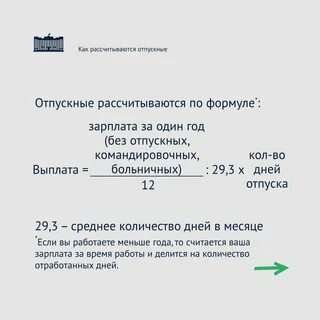 Как отпуск рассчитывается - Aunzhakov.ru