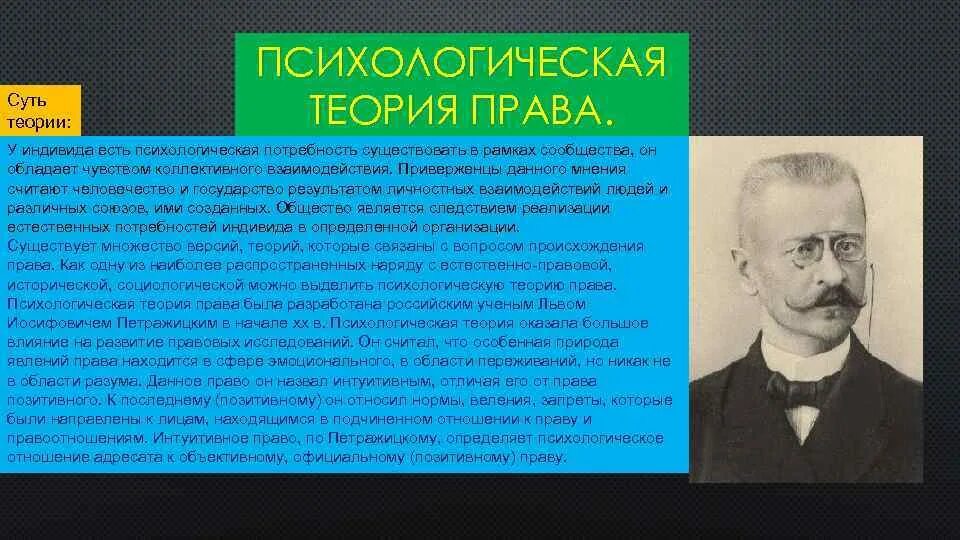 Суть психологической теории. Л И Петражицкий психологическая теория. Психологическая теория суть.