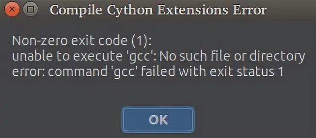 Unable to execute. Ошибка Extensions.