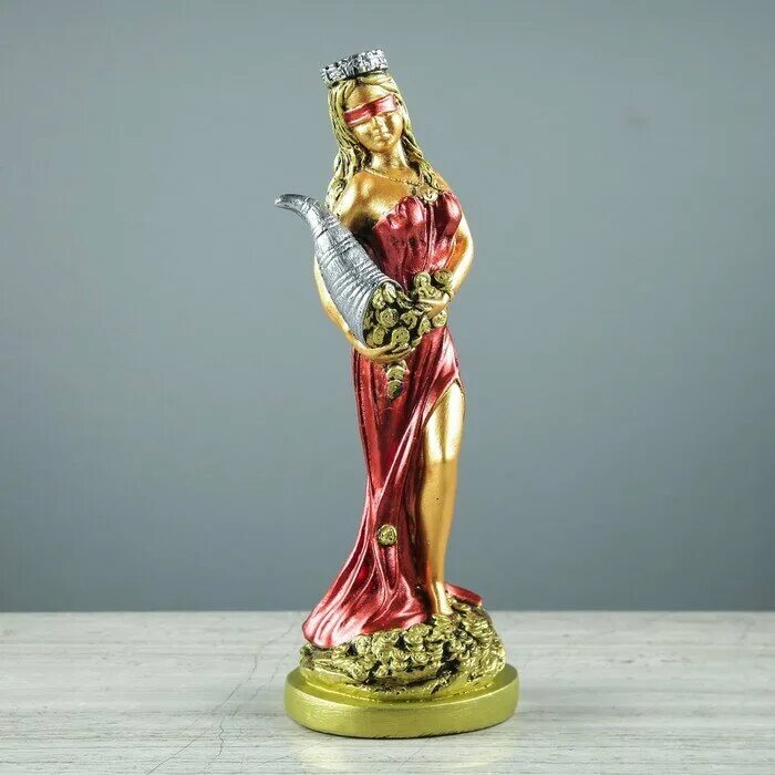 статуэтка фортуна с часами. фортуна древнегреческая богиня. красная фортуна. статуэтка фортуна двуликая. платье сувенир.