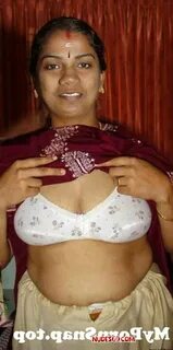 South Indian Aunty Removing Blouse And Bra For Bath.