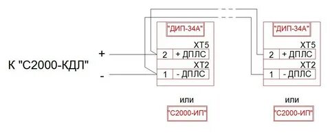 Расключения дип 34а