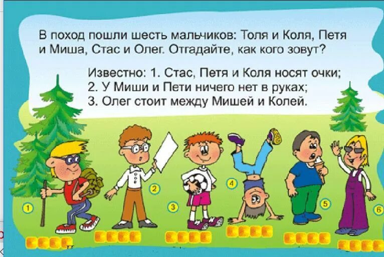 Как решить загадку я иду в поход. Задачки для мальчиков. Логическая задача про мальчиков. Задача на логику поход. Загадки на тему туризм.