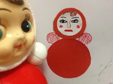 Как сделать неваляшку 3 класс