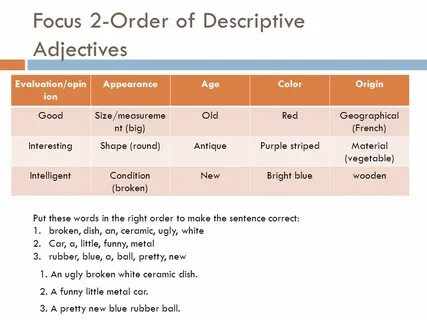 Ordering перевод