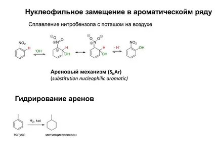 Нитробензол водородные связи
