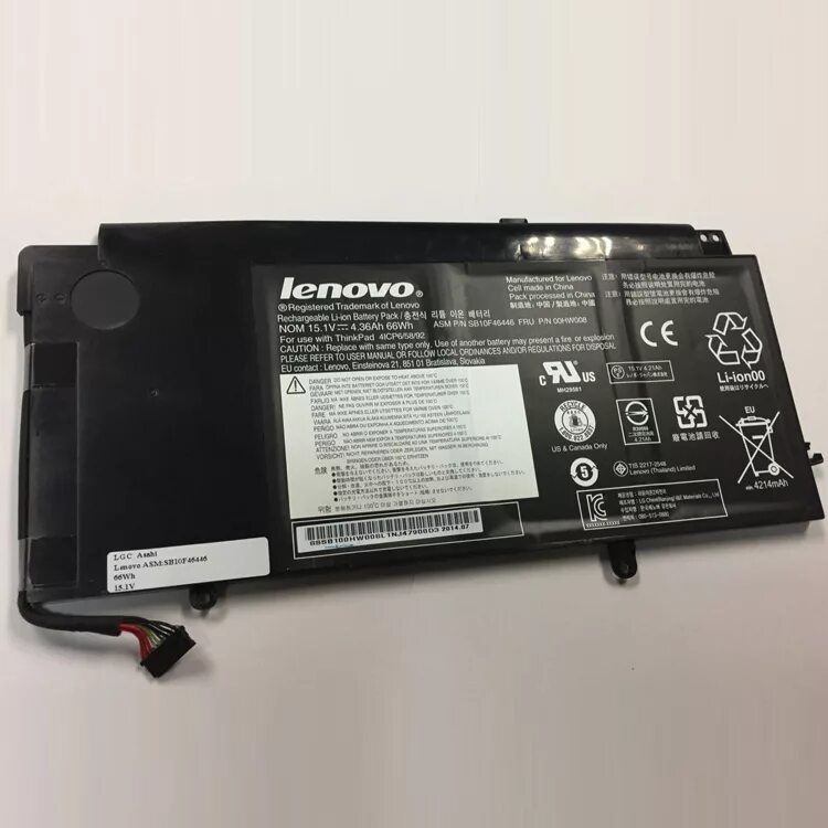 Lenovo батарея купить. Батарея для Lenovo THINKPAD 15. Аккумулятор для ноутбука Lenovo 75. Леново т550 АКБ наружная. Sb10j79002 батарея.