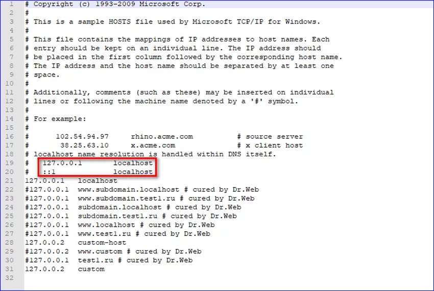 Localhost client. Как выглядит файл hosts. Прописать в hosts. Hosts как прописать. Добавив в файл hosts:.