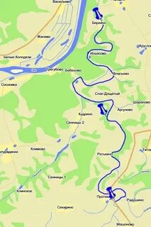Речная система реки оки