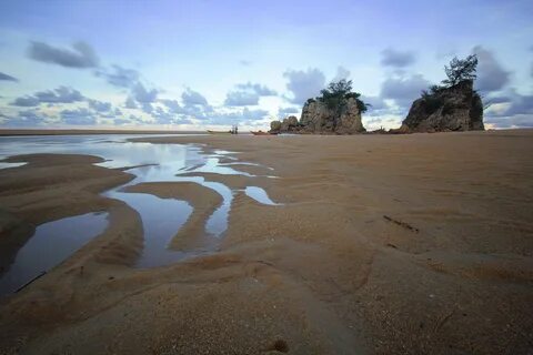 Low tide