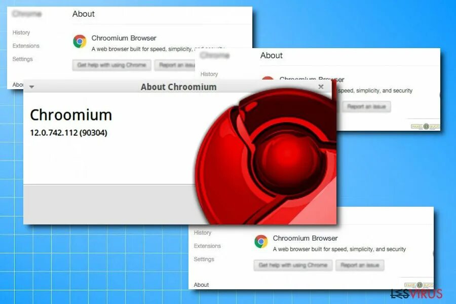 Chromium page malware