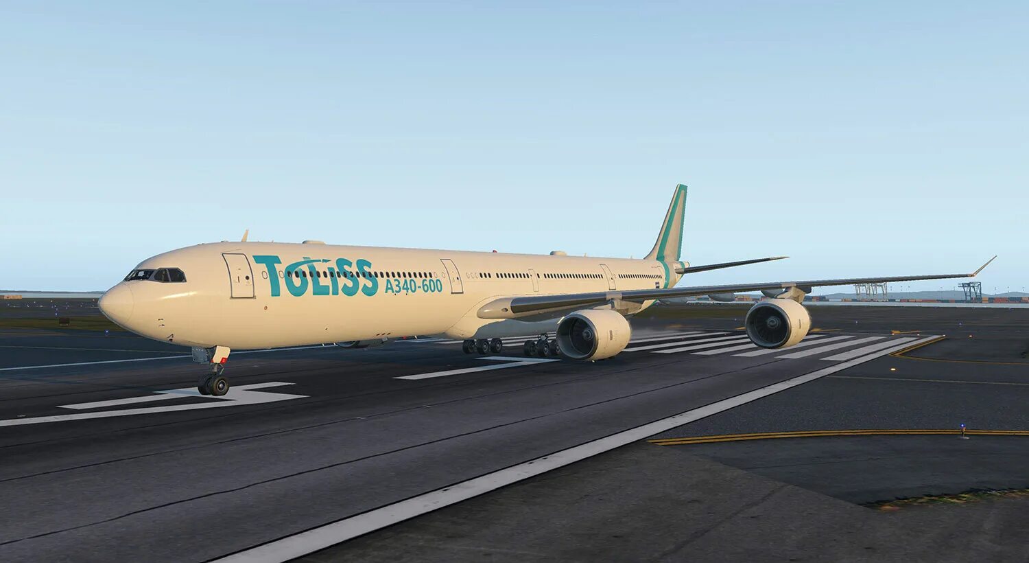 Airbus A340-600 by ToLiss для X-Plane 11/12