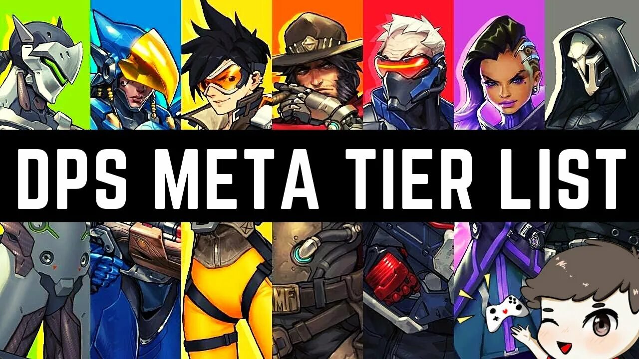Tiers overwatch. Мета овервотч. dps overwatch.