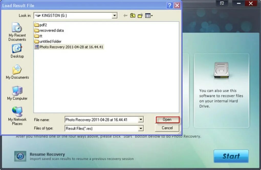 Result load