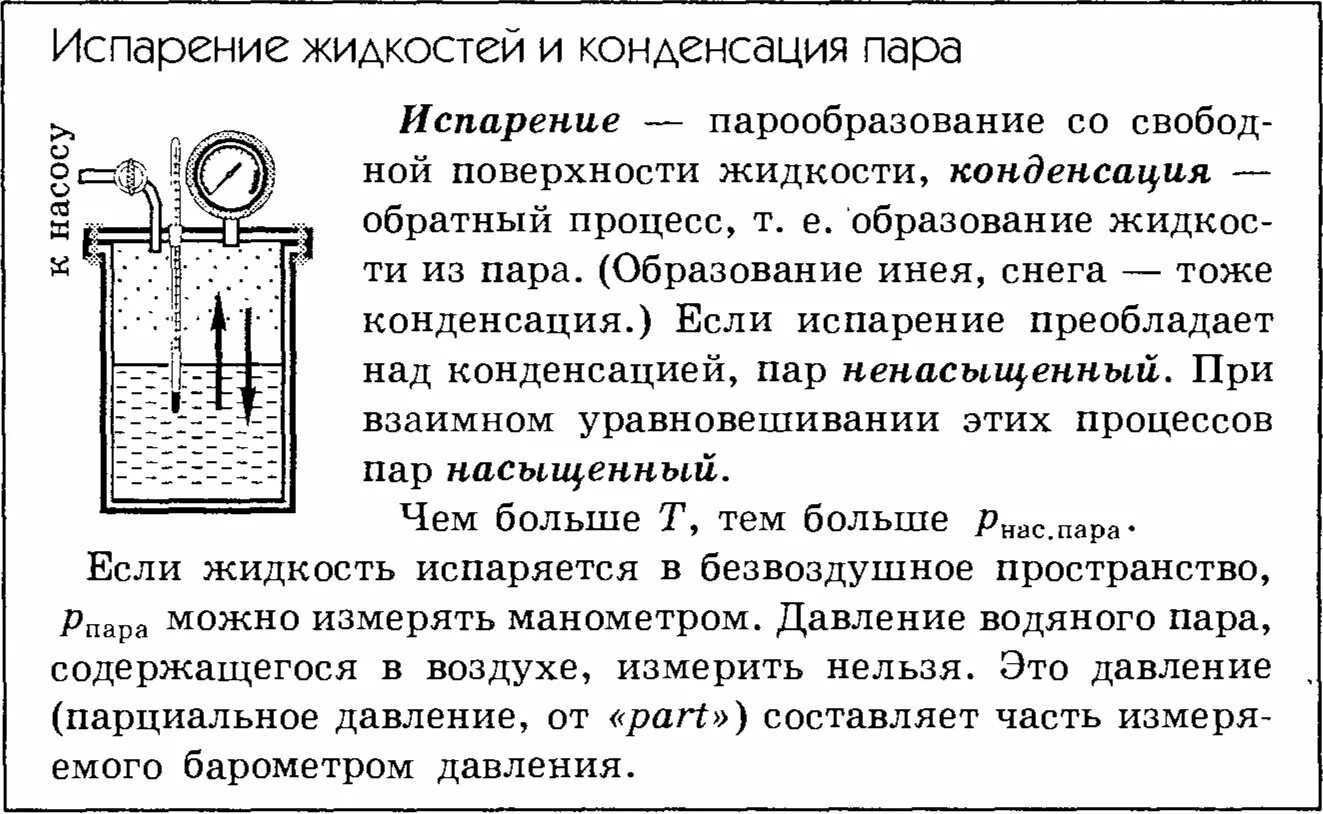 Чем кипение жидкости отличается от ее испарения. Чем кипение жидкости отличается от ее испарения
