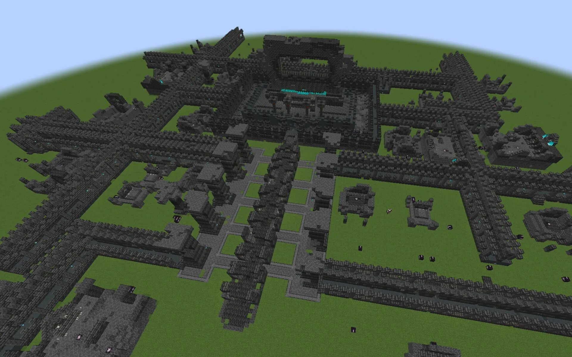 Mineland Mega city BUILT - YouTube