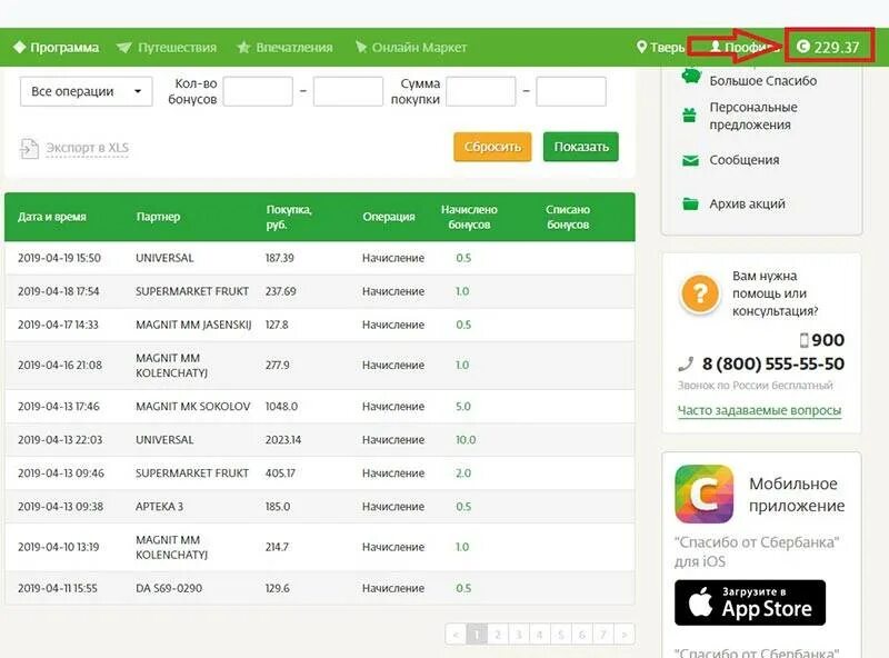 Карта спасибо от Сбербанка. Бонусы спасибо от Сбербанка в личном кабинете. Бонусы спасибо от Сбербанка личный кабинет. Начисление бонусов спасибо от Сбербанка. История операций спасибо