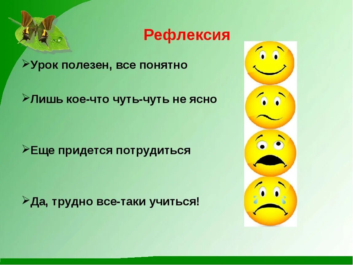 Роль урока в начальной школе. Рефлексия. Рефлексия на уроке. Рефлексия в конце урока. Рефлексия презентация.