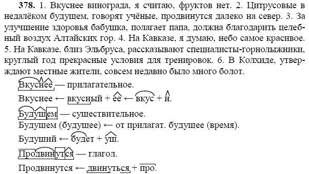 Русский язык 8 класс ладыженская 378. Упражнение 378 по русскому языку 8 класс ладыженская. Упражнения по русскому 8 класс для решений. Русский язык 8 класс рыба