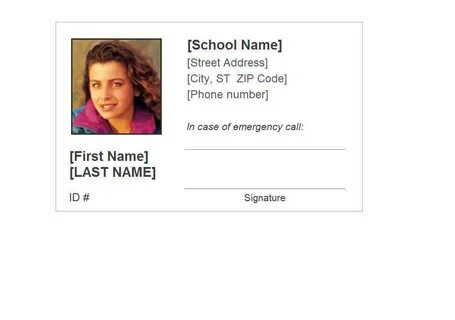 Student library card