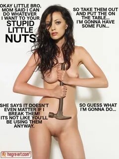 ballbusting captions.