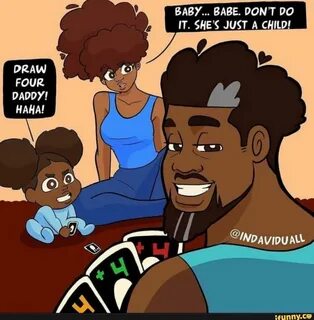 Black couple cartoon memes