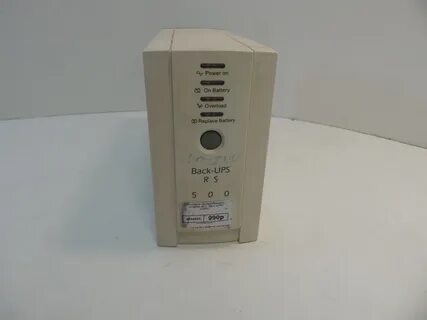 Ибп apc back ups cs 500 аккумулятор