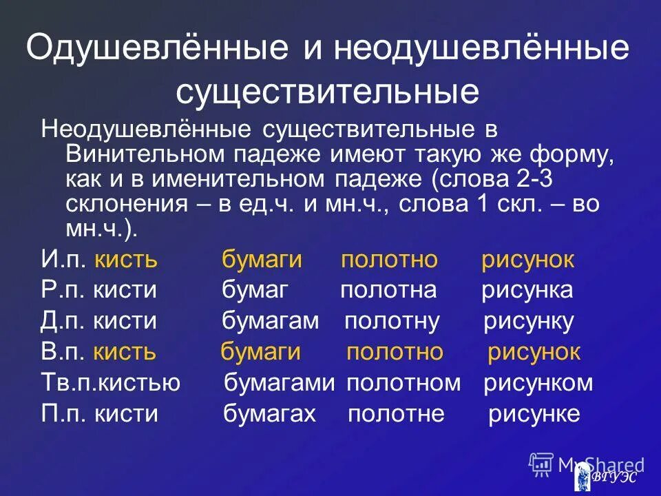 Начальной формой имени существительного является. Одушевленные и неодушевленные существительные. Одущевлёные и неодущевлёные существительное. Одушевленные и неодушевленные существ. Неодушевленные имена существительных.