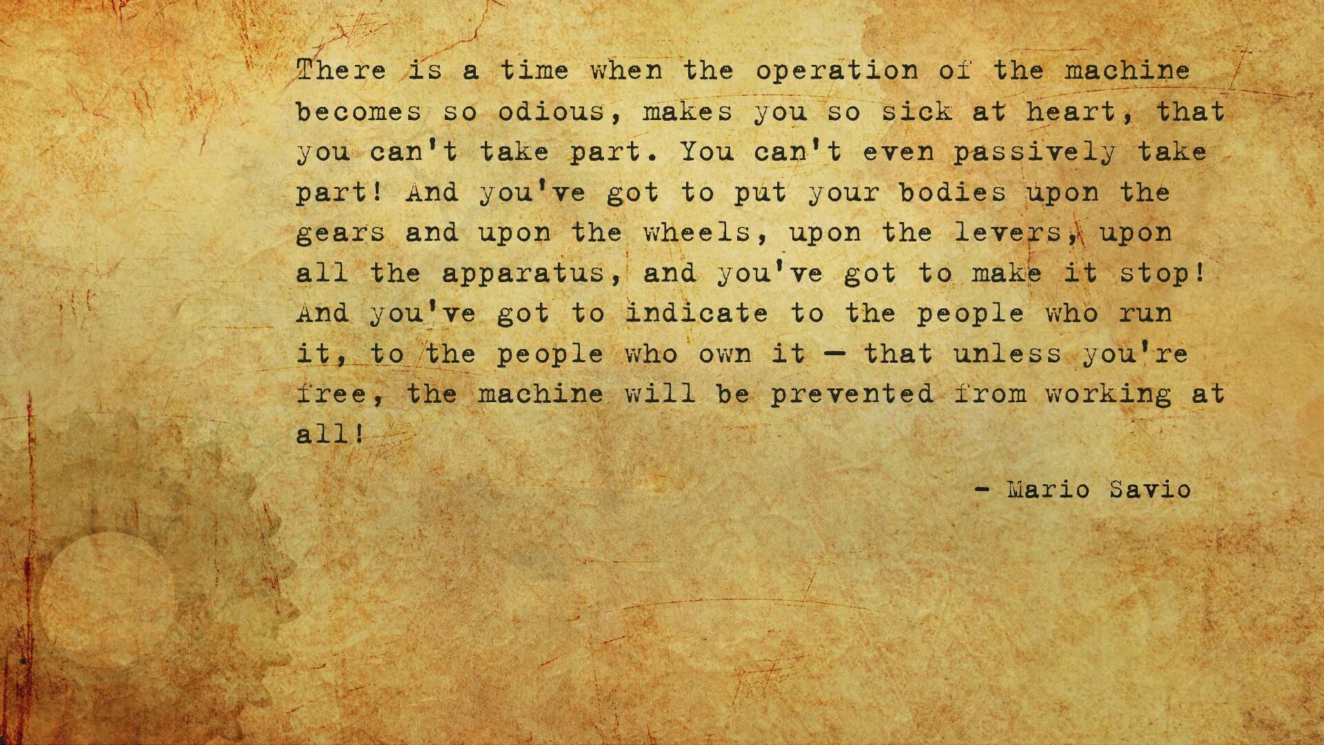 Upon the magic