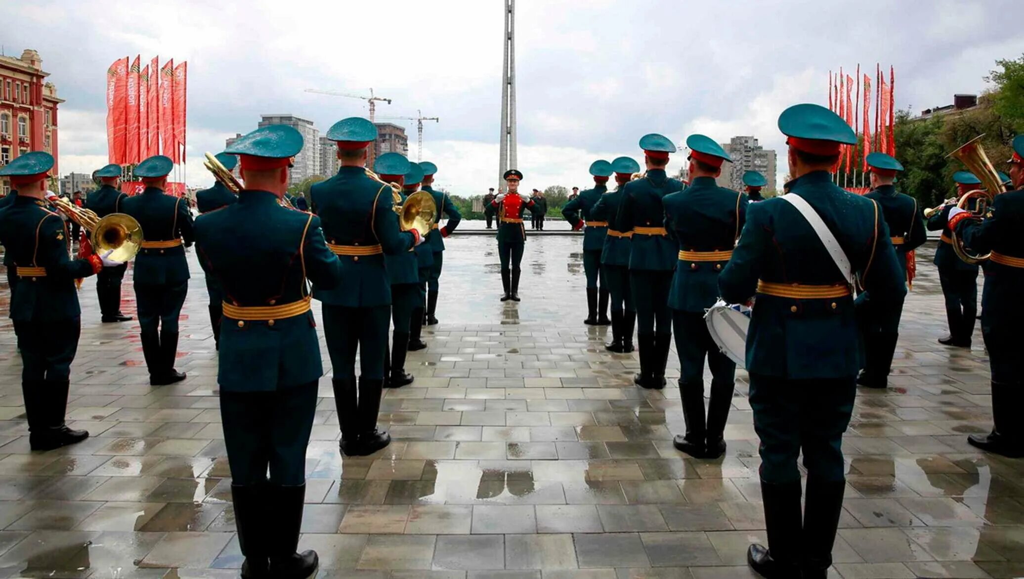 Южного военного. День Победы Азербайджан 2020.