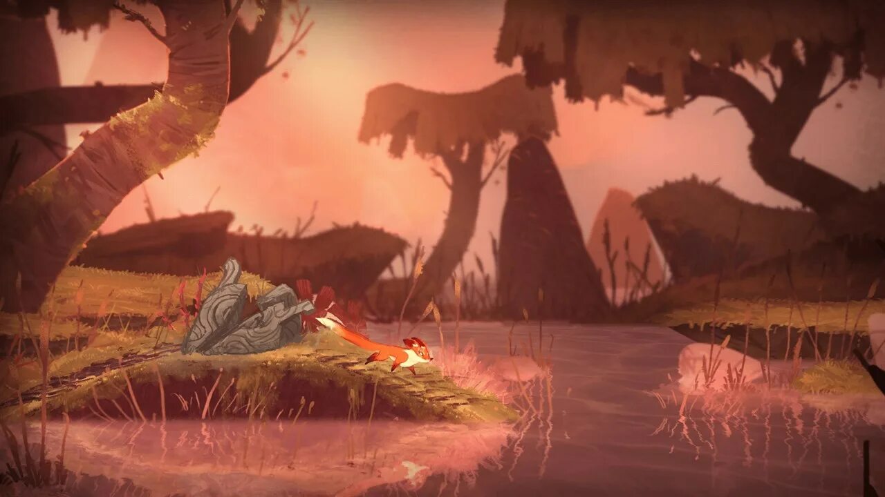 Is a fall. Игра seasons after fall. seasons after fall скриншоты. платформер про лиса. игра про лиса платформер.
