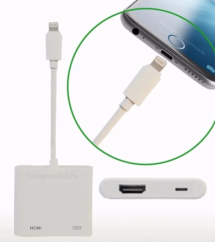 Подключение iphone через usb
