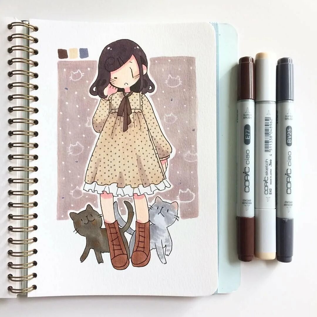 Милые идеи для скетчбука. Kaiami. скетчи kaiami. скетчбуки для рисования милые. скетчбук в корейском стиле.