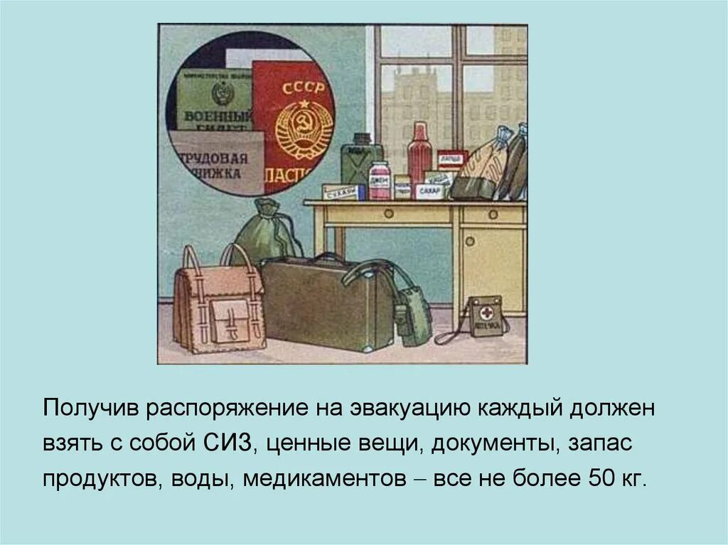 Что должно быть в каждом городе. Необходимые вещи при эвакуации. Документы при эвакуации. Что надо взять с собой при эвакуации. Взять необходимые вещи и документы рисунок.