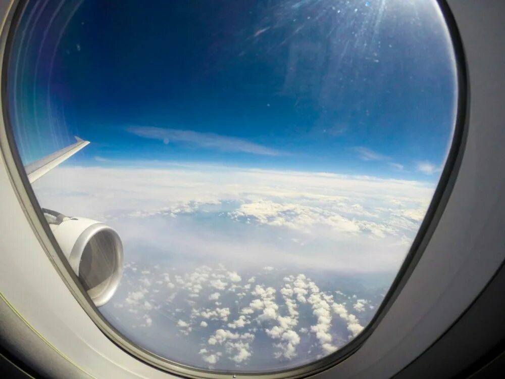 Plane window