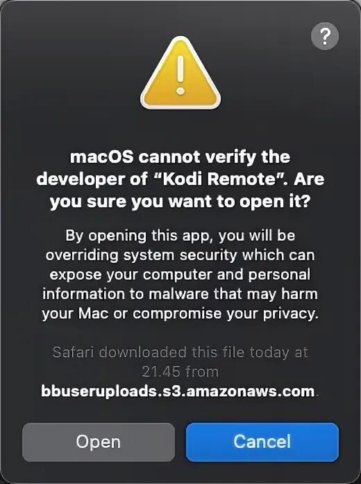 Application damage. Application damage