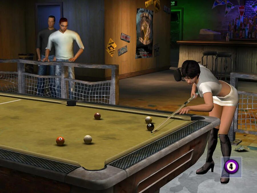 Pool Shark 2. Акулы бильярда 2. Компьютерная игра акулы бильярда. Игра клуб.