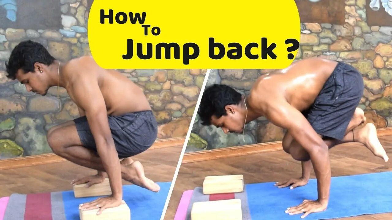 Mastering Yoga Transitions. Jump back