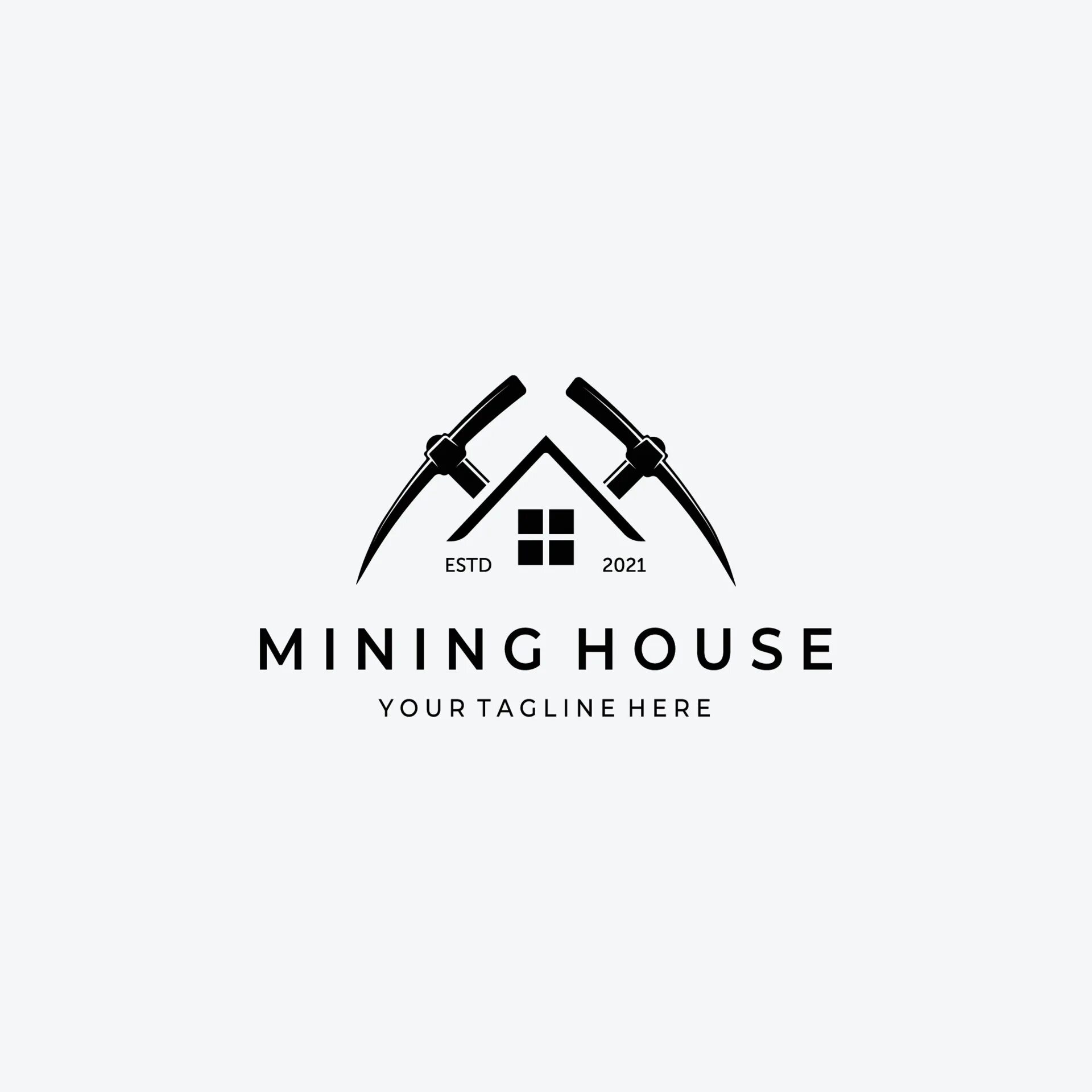 Майнхаус. Майнинг Хаус Омск. Диггер House. Mining vector illustration. Mining house