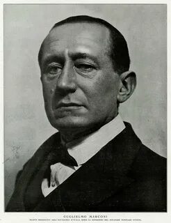 Guglielmo Marconi (1874 - 1937) by Mary Evans Picture Library.