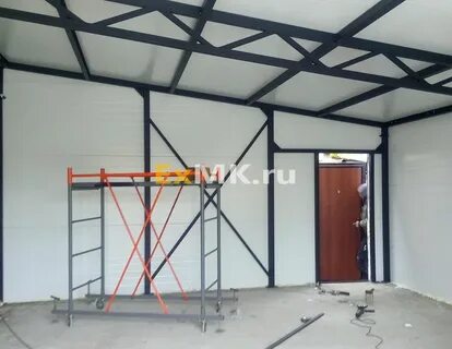Каркас для гаража из сэндвич панелей
