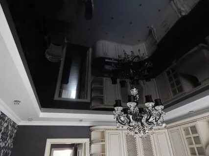 Фото черного потолка
