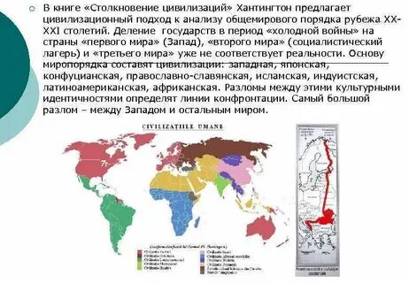 Концепция цивилизации хантингтона