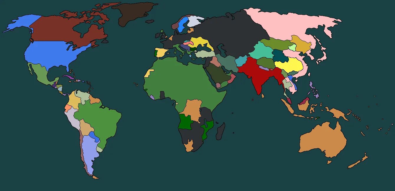 Когда будет 4 карта. Hoi4 TNO World Map.