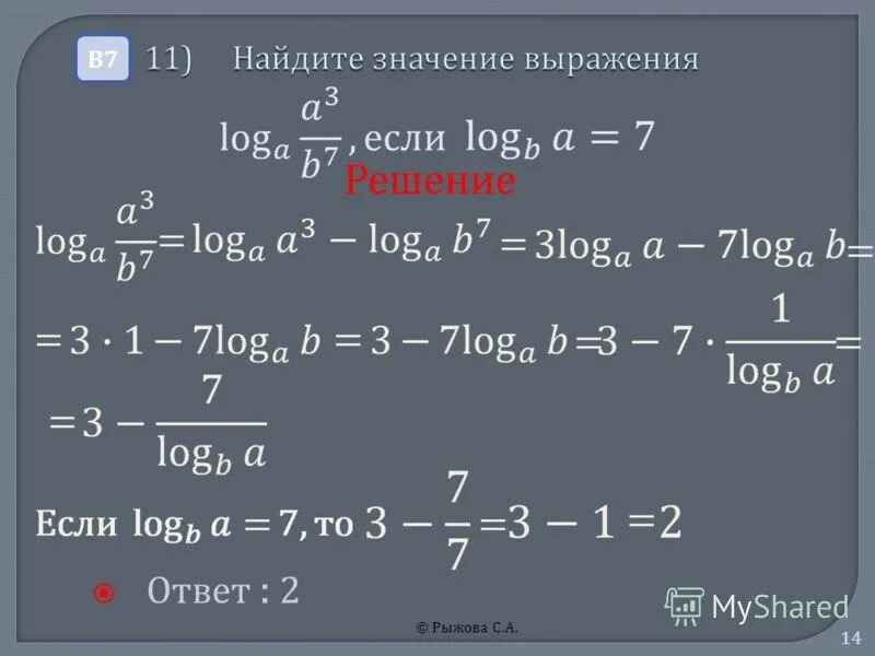 Найти значения выражения 2 5 8. Вычисления и преобразования. найти значение выражения онлайн. найдите значение выражения ответ. а+7 решение.