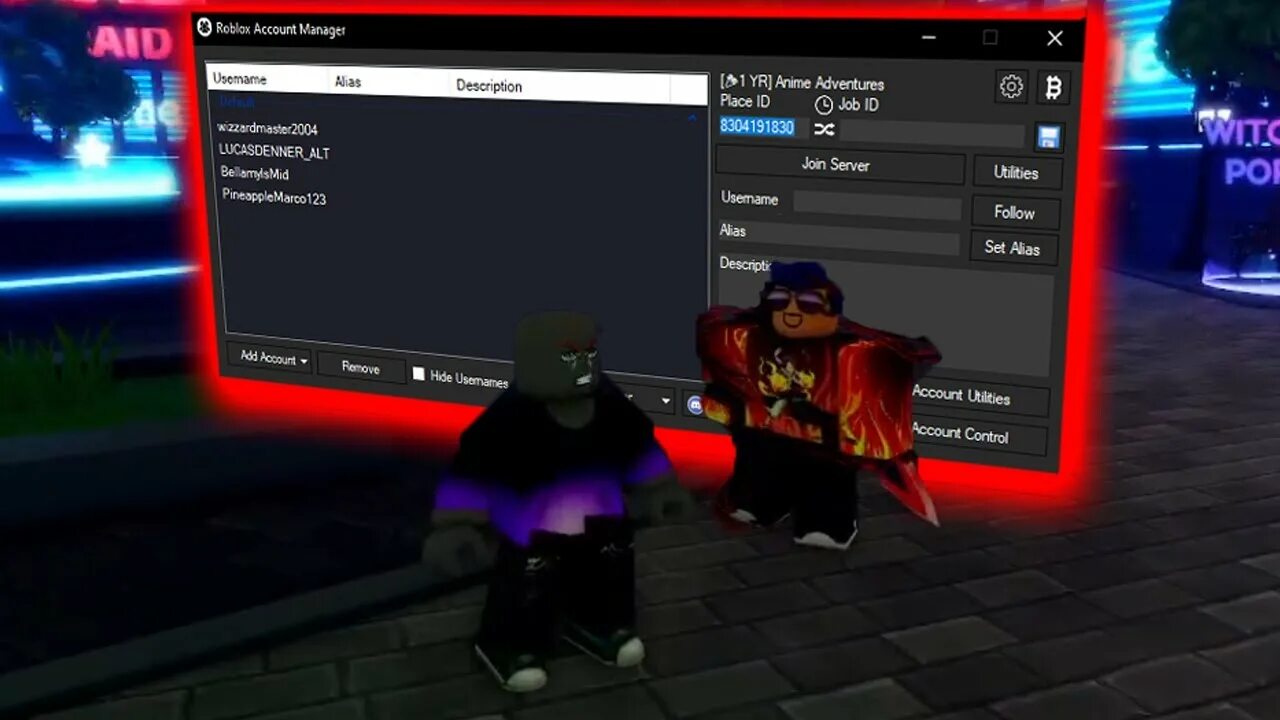 Roblox multi accounts