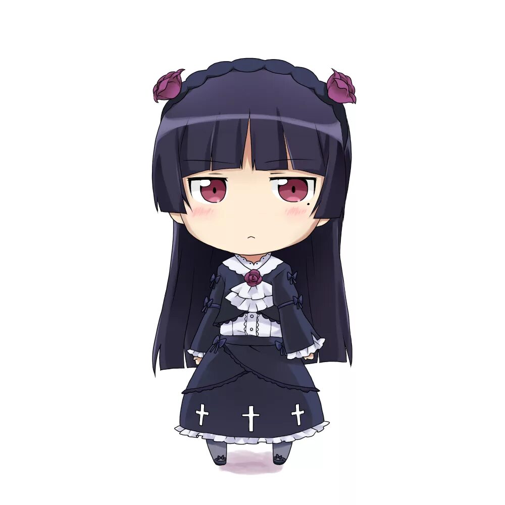 Kuroneko choco ice. Рури Куронеко. Kuroneko Ruri Gokou. Куронеко Чиби.