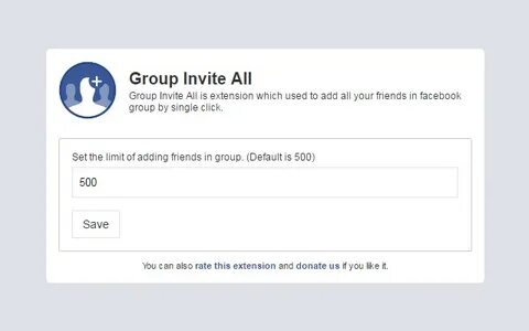 Invited group